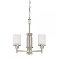 thumbnail image 1 of Concord  F17023-80 3-Light Somes Chandelier with Linen Glass, 1 of 1