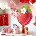 thumbnail image 5 of Dserhfy Strawberry Pinata Red Berry Pinata with Blindfold Bat Confetti Summer Fruit Themed Birthday Party Decoration for Kids Baby Shower Supplies, 5 of 8