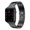 Black, variant on Waloo Honeycomb Style Silicone Band for Apple Watch 44/45/46/49mm - Silver