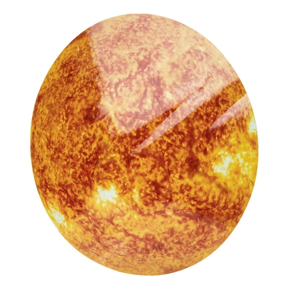 NICEXMAS 1Pcs Circular Sun Wall Sticker for Homeowners 30.00X30.00X0.10CM