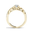 thumbnail image 3 of 3/4 Carat T.W. Diamond Vintage 14kt Yellow Gold Engagement Ring, 3 of 4