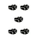 thumbnail image 3 of Minnieouse Bragas de algodón Mujer Ropa interior transpirable Cómodo Calzoncillos lindos Elástico Bowknot Calzoncillos íntimos Negro / Type2 NO2, 3 of 6