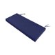 thumbnail image 2 of Cojín de banco para asiento de 107 x 46 cm con funda extraíble, cómodo columpio de porche Azul oscuro, 2 of 9