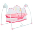thumbnail image 2 of CUNA MECEDORA PARA BEBE IMPORTACIÓN BABY ROCKER ROSA CON CONTROL REMOTO, 2 of 3