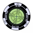 thumbnail image 1 of LOVIVER 2xGolf Ball Marker Round Bubble Level High Precisions Golf Putting Green black, 1 of 8
