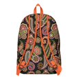 thumbnail image 3 of Boho Style Paisley Backpack for College, Large Student Daypack with Multiple Pockets for Organization, Durable Bag for Books, A Thoughtful Gift for School, 3 of 5