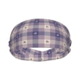 thumbnail image 2 of Wukai Heart Check Plaid Sports sweatband,Men & Women Sweatband Headband for Running, Cross Training, Racquetball, Working Out, 2 of 7