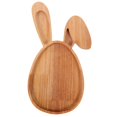thumbnail image 1 of Easter Desktop Bunny Shaped Wooden Tray Decor Serving Tray Rustic Wooden Decorative Tray, 1 of 3