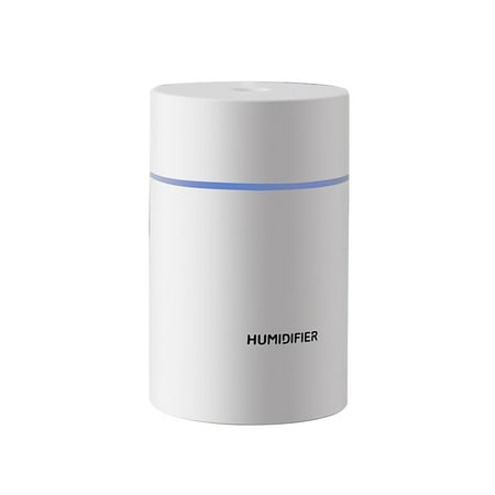 

Mini Humidifier USB Personal Desktop Humidifier Night Light Humidifier Auto Shut-Off 300ml Cool Mist Mode Super Quiet Suitable for Office Desktop Plants Ca