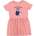 thumbnail image 3 of Inktastic Happy Birthday, Nana- Cute Penguins Girls Toddler Dress, 3 of 5