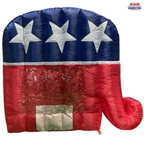 5 1/2' Air Blown Inflatable Republican Party GOP Election Inflatable Patriotic Elephant