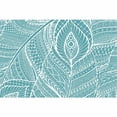 thumbnail image 4 of IDEA4WALL 6pcs Botanical Peel and Stick Wallpaper Removable Wall Murals Large Wall Stickers for Home Decoration, 100"x24", 4 of 5