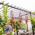 thumbnail image 4 of Aursykel Bird Repellent Reflectors Hanging Deterrent Device 3 Pack Mylar Pinwheels Garden Farm Orchard, 4 of 4