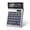 Blue, variant on Comix 12-Digit Desktop Calculator, Solar Battery Dual Power, Large LCD Display and Large Computer Keys, For Office Home School White
