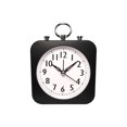 thumbnail image 2 of Cagogo Alarm Clock, Silent Small Desktop Clock for Bedroom Office, Fashion Creative Candy Design Lazy Wind Sweeping Second, Battery Powered Decorative Clock for Home Decor Gift, 2 of 6