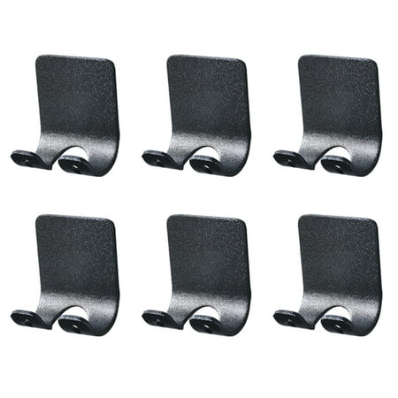 

6Pcs Heavy Duty Razor Holder Bathroom Shaver Hook Punch-free Storage Hook