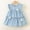 Light Blue, variant on HOMADLES Toddler Girls Dress Sleeveless Denim Soft Print Stretch Summer Princess Dress Light Blue 6 Months