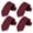 Burgandy, variant on Ties For Men Solid Pure Color Formal Neckties 3.15" (8CM) Men's Tie for Business and Wedding