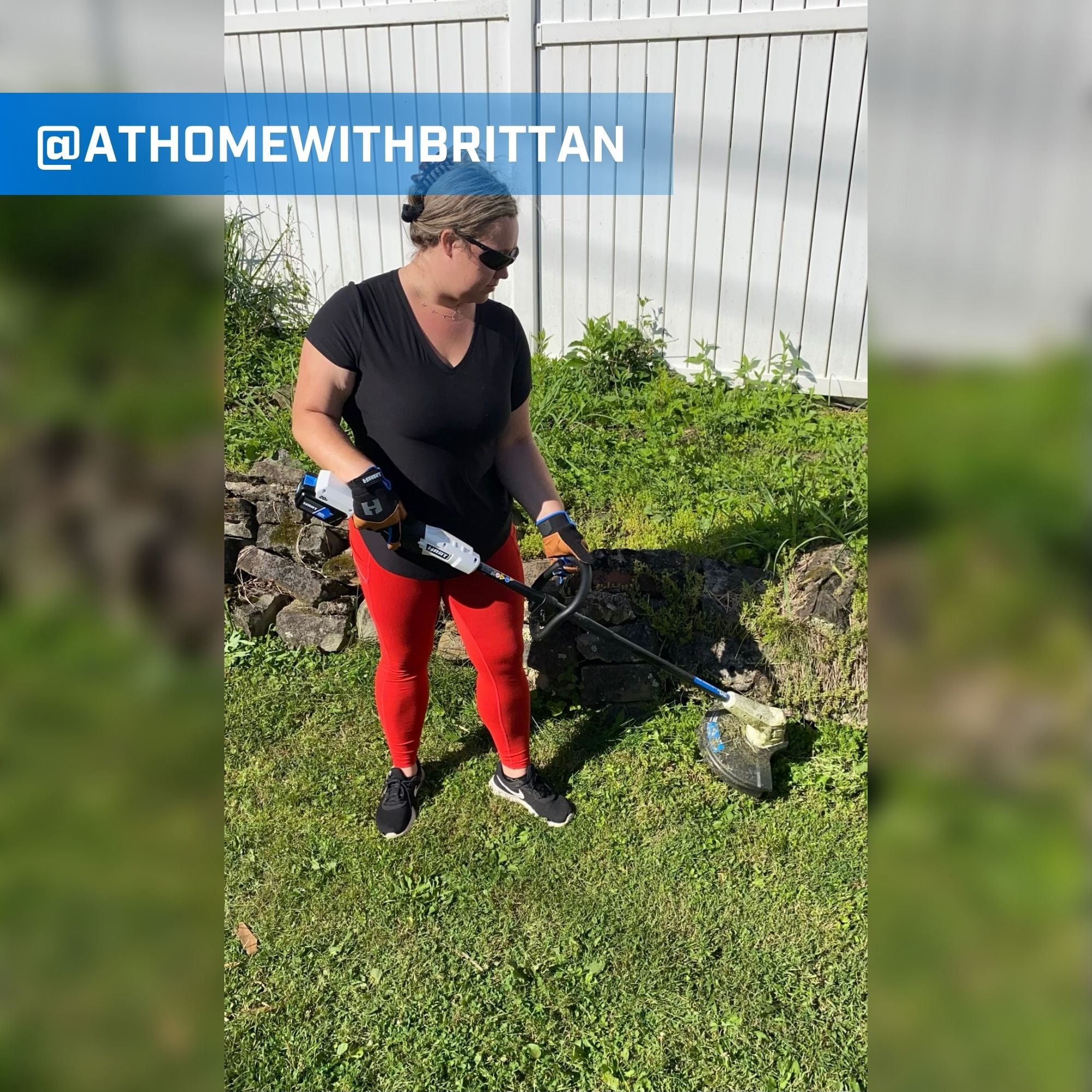 Condition photo showing New/Like New for hart 20v cordless 13 string trimmer kit (1) 2.0 ah lithium-ion battery