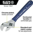 thumbnail image 3 of Klein Tools 8In Wide Jaw Adjustable Wrench, 3 of 8