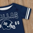 thumbnail image 3 of Newborn City Baby Girl Boy Clothes Unisex,Football Team Clothing Cotton Short Sleeve Apparel,Baby Bodysuits,Size:3-24 Months, 3 of 5