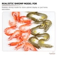 thumbnail image 4 of MasteelfCA 5Pcs Imitation Shrimp Model Shrimp Photography Prop Early Educational Plaything, 4 of 8