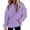 Purple, variant on Women's Rhinestone Hooded Sweatshirt Diamond Pullover Bling Crystal Hoodie Casual Streetwear Y2K Vintage Aesthetic Loose Fall Fashion Cozy Loungewear Top