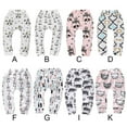 thumbnail image 3 of GYRATEDREAM Toddler Baby Boys Girls Cartoon Print Cotton Pants Elastic Sweatpants 12-18 Months, 3 of 4