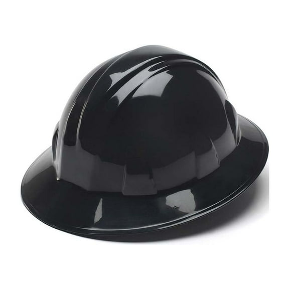 Black-Full Brim 4 Pt Ratchet Suspension