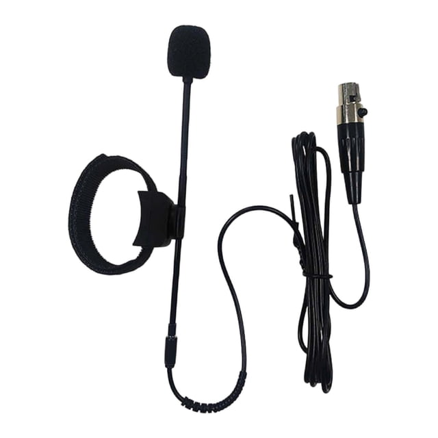 TISHITA Clip on Musical Instrument Microphone Band Dustproof 360 Rotation Adjustable 4 Pin