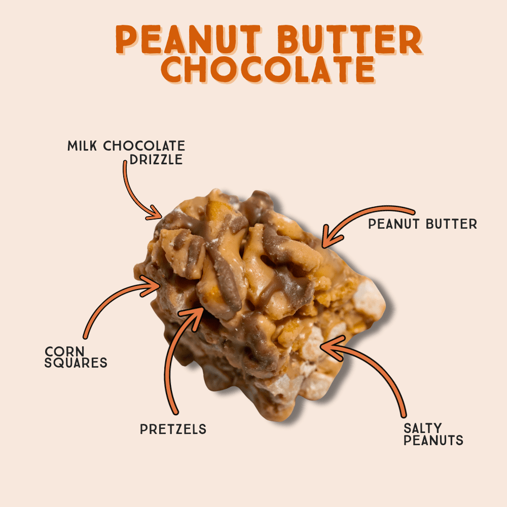 Peanut Butter Chocolate Chunk Nibbles 3 Pack