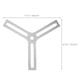 thumbnail image 2 of CHICHUMID Llave Universal De 3 Garras Para Tapa De Herramienta Resistente Y Ajustable, 2 of 7