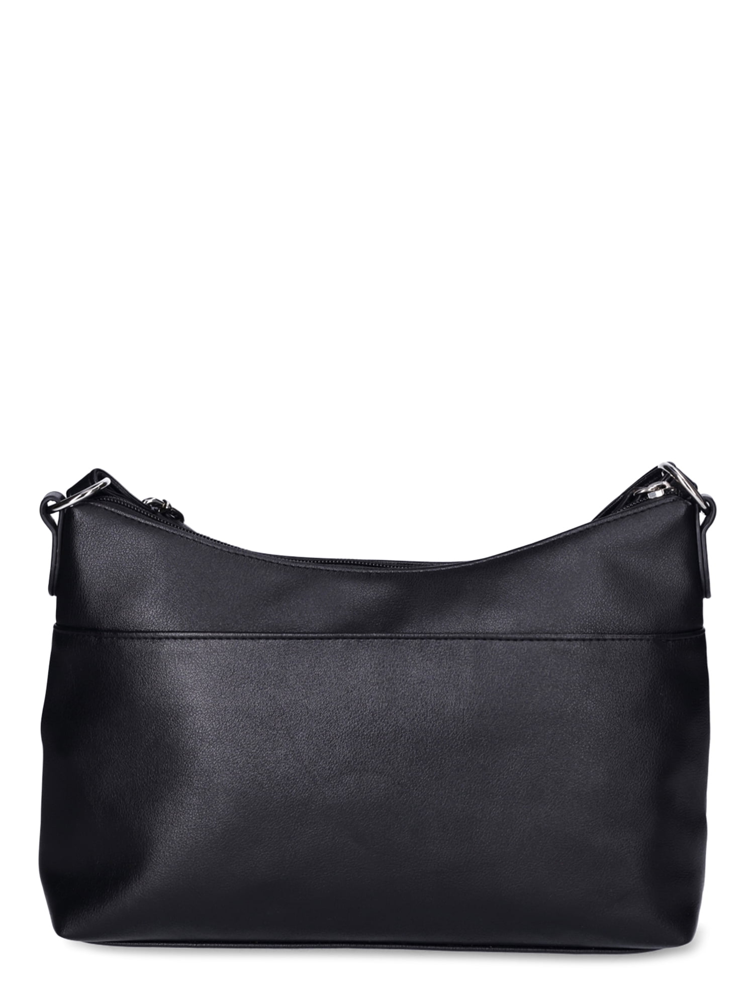 Time and Tru Women’s Hallie Crossbody Handbag, Black