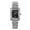 Silver+Black, variant on SKMEI Watches for Women Small Stainless Steel Waterproof Ladies Watch Casual Fashion Simple Square Female Quartz Wristwatch