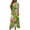 Green dresses for women, variant on Wycnly Dresses for Women Beach Loose Flowy Swing Tunic A Line Long Sundress Short Sleeve V-Neck Camouflage Summer Maxi Formal Dress Purple s