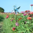 thumbnail image 5 of 2 Pack Heron Wind Spinner Garden Stake – Metal Windmill with Blue Patina Finish, Kinetic Outdoor Decor for Lawns & Flower Beds, Bird Sculpture Wind Catcher, 5 of 6