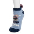 thumbnail image 6 of MUK LUKS Women's Cozy Slipper Sock with Pom, 1-Pack, OSFM, 6 of 7