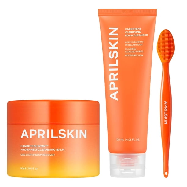 Dúo limpiador APRILSKIN Carrotene IPMP Hydromelt Vegan