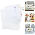 thumbnail image 2 of 5 Pcs Sacs à Produits Réutilisables Sacs en Filet à Cordon pour Légumes Fruits, 2 of 8