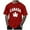 Red, variant on Mens Crew Neck Short Sleeve Graphic T-Shirts Canada Maple Leaf Distressed Print Casual Patriotic Vintage Streetwear Oversized Tee Shirt