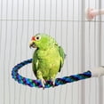 thumbnail image 6 of DOLITY Bird Perch Stand Bird Toys Parrot Climbing Rope for Parakeet Finches Conures 80cm, 6 of 8