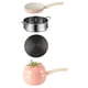 thumbnail image 2 of Olla para cocinar fideos para bebés pequeños de 16 cm con forma de frutas lindas, fácil de limpiar y adecuada conjunto rosa, 2 of 9