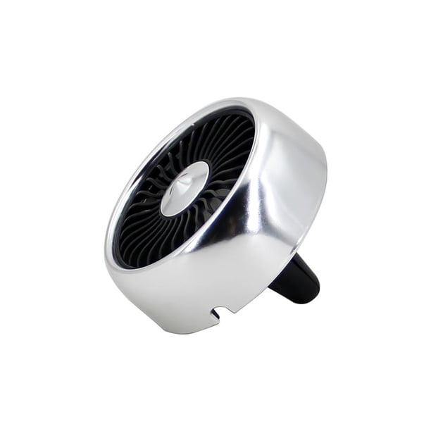 sweethay Ventilador montado en automóvil ABS 3 engranajes Centro de salida de aire Salida de ventilador de automóvil eléctrico Salida de viento de Automoción decorativa y accesorios No.2 sweethay VI009237-02