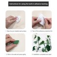 thumbnail image 3 of 10 Uds. Accesorio para pared de escalada de plantas, soporte de vid de ratán, hebilla fija (en forma de hoja), 3 of 8