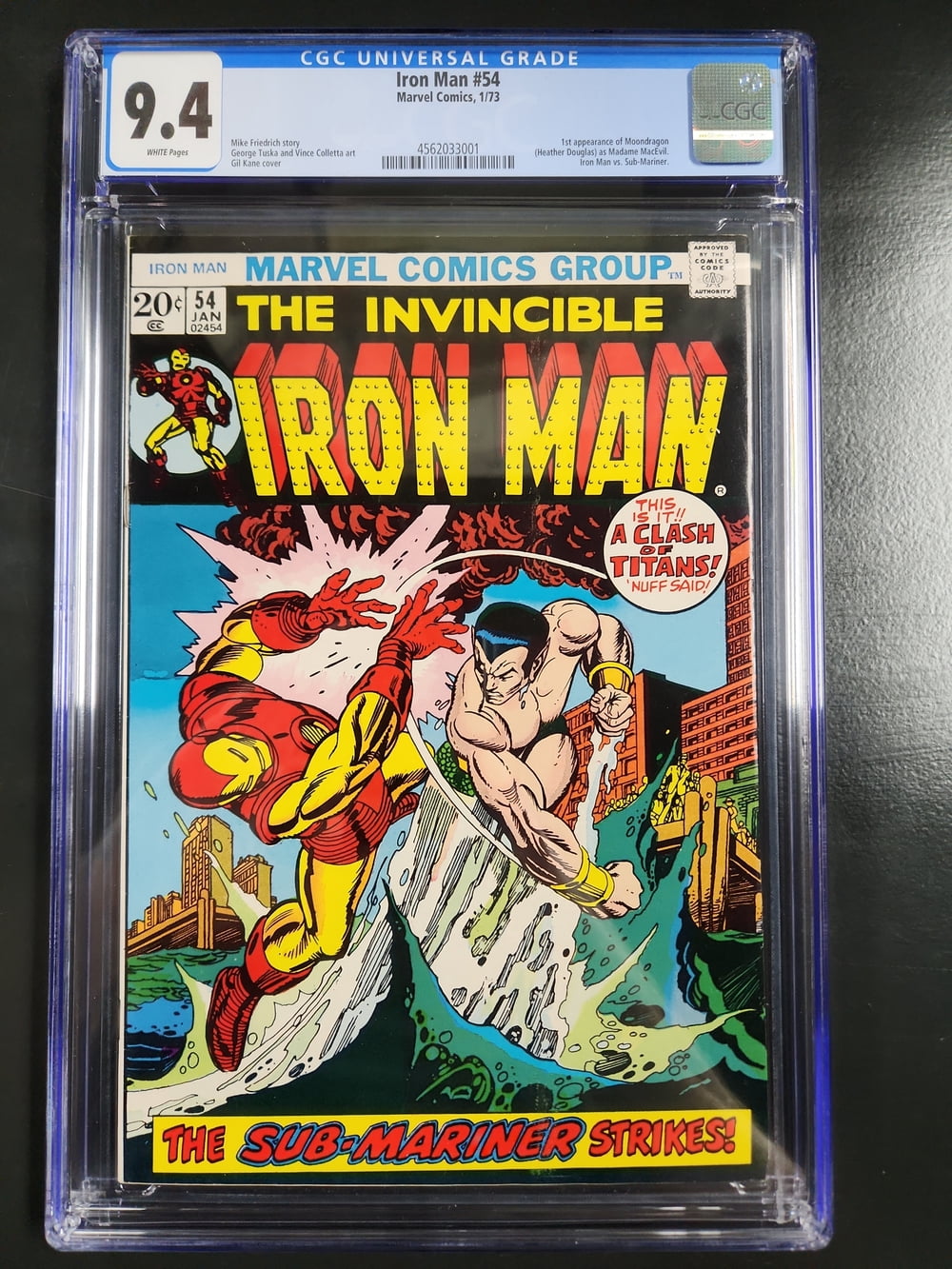 Iron Man #54 - CGC 9.4 Comic Book