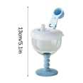 thumbnail image 2 of Sippy Cup with Stem, Children's Straw Water Cup, Drop-Proof with Scale, BPA-Free, Green., 2 of 6