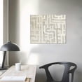 thumbnail image 4 of Orinice Beige And Grey Abstract Wall Art Mid Century Prints Grey Modern Boho Picture Abstract Shapes Artwork Boho Wall Canvas Beige Abstract Painting Abstract Shapes Illustrations  20x16in, 4 of 6
