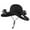 j-Black, variant on ibiyuan Solar Fan Hat Wide Brim Hat Wide Brim Sun Hat with Fans Solar Powered Fan Hat Fishing Hat Baseball Cap 2-In Hands-Free Hat Fan Womens Sun Hat for Outdoor Fishing, Camping, Hiking