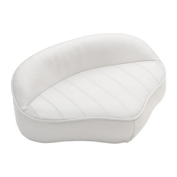 Attwood  White Casting Seat - 15in. H x 11in. W x 6in. L
