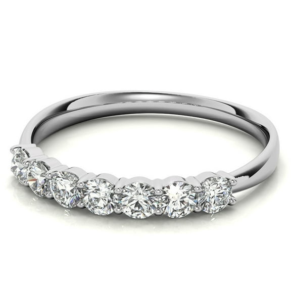 Elegant Round Cut Moissanite Ring for Women for Everyday Wear